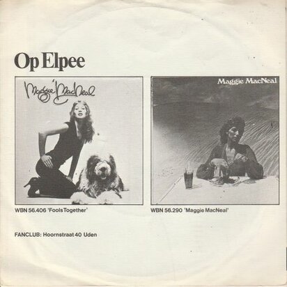 Maggie MacNeal - Fools together + Empty place. empty space (Vinylsingle)