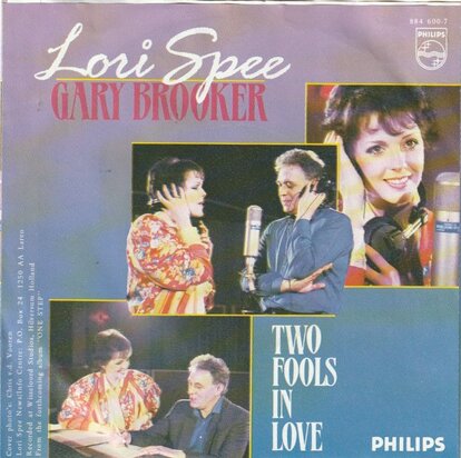 Lori Spee & Gary Brooker - Two fools in love + Enlightened (Vinylsingle)