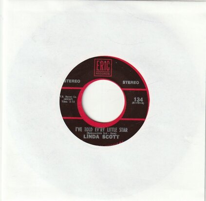 Linda Scott - I've told ev'ry little star + Count every star (Vinylsingle)