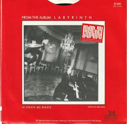 Labyrinth - Help me out + Grimace (Vinylsingle)
