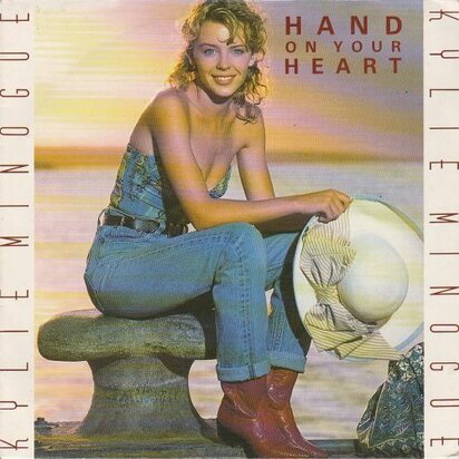 Kylie Minogue - Hand on your heart + Just wanna love you (Vinylsingle)