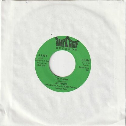 Joe Frazier - Try It Again + Knock On Wood (Vinylsingle)