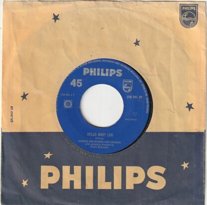 Herman van Keeken - Hello Mary Lou + Girl in the mood (Vinylsingle)
