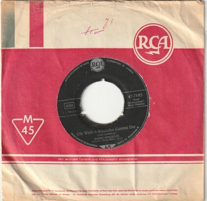 Harry Douglass - Oh Well-A-Watcha Gonna Do + All Of Everything (Vinylsingle)