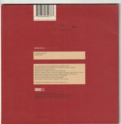 Gemma Hayes - Hanging Around + Brightness (Vinylsingle)