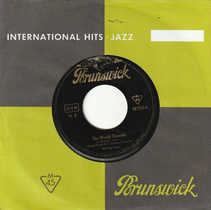 Four Aces - The world outside +  How can you froget (Vinylsingle)