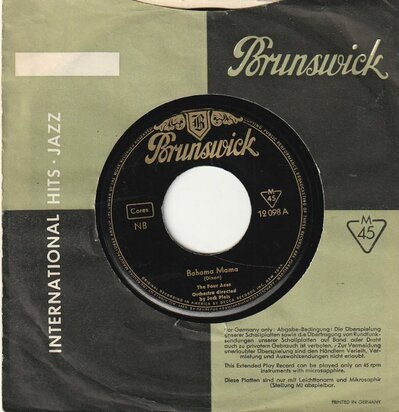 Four Aces - Bahama Mama + A Woman In Love (Vinylsingle)