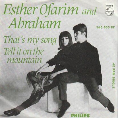 Esther & Abraham Ofarim - That's my song + Tell it on the mountain (Vinylsingle)