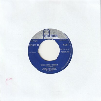 Buzz Clifford - Baby sittin' boogie + Driftwood (Vinylsingle)