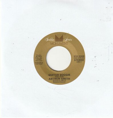 Arthur Smith - Guitar boogie + Duelin' banjos (Vinylsingle)