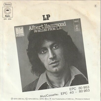 Albert Hammond - Good old days + Life is for the living (Vinylsingle)