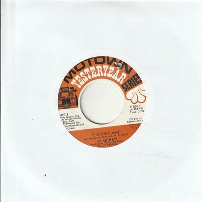 Al Green - Full Of Fire + L-O-V-E  (Vinylsingle)