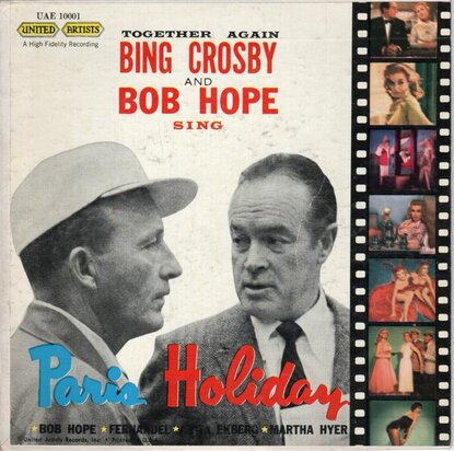 Bing Crosby & Bob Hope - Paris Holiday (EP) (Vinylsingle)
