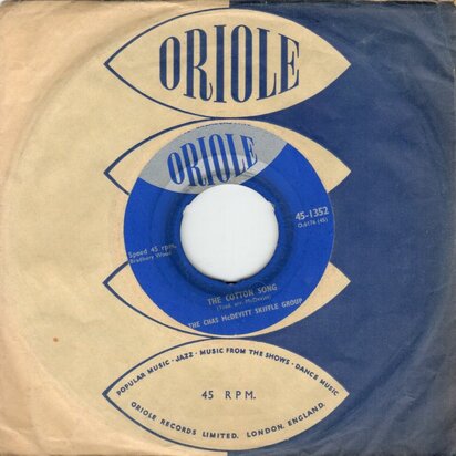 Chas McDevitt - Freight train + Cotton song (Vinylsingle)