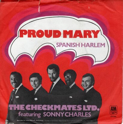 Checkmates - Proud Mary + Spanish Harlem (Vinylsingle)