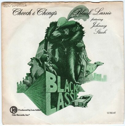 Cheech & Chong - Black Lassie + Ewarache my eye (Vinylsingle)