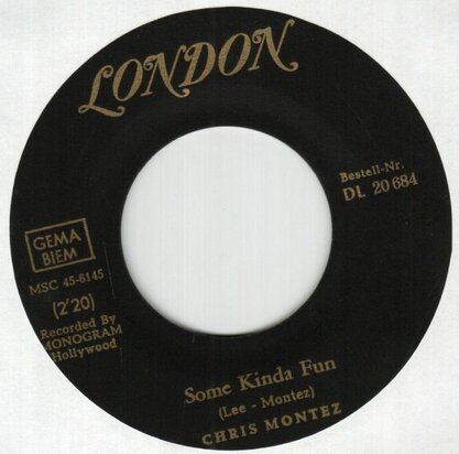 Chris Montez - Some kinda fun + Tell me (Vinylsingle)