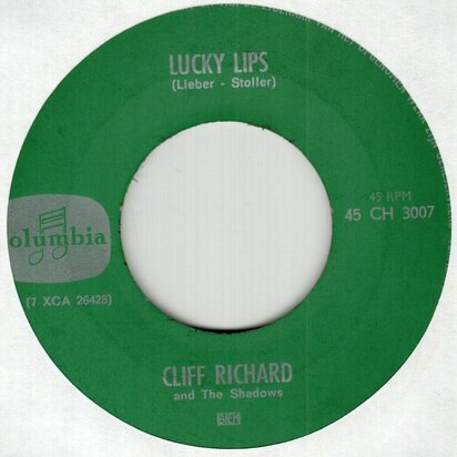 Cliff Richard - Lucky lips + I wonder (Vinylsingle)