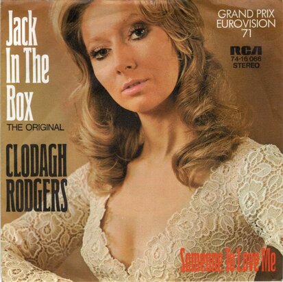 Clodagh Rodgers - Jack in the box + Someone to love to (Vinylsingle)