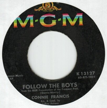 Conny Francis - Follow The Boys + Waiting For Billy (Vinylsingle)
