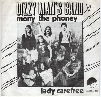 Dizzy Man's Band - Mony the phoney + Lady carefree (Vinylsingle)