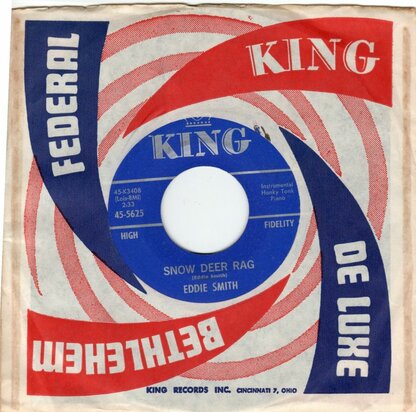 Eddie Smith - Snow Deer Rag + The Preacher And The Bear (Vinylsingle)