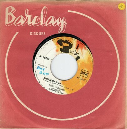Eddy Mitchell - Bluejean Bop + Comment Vas-Tu Mentir (Vinylsingle)