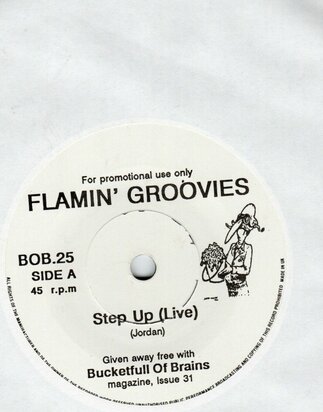 Flamin' Groovies / Denver Mexicans - Step Up (Live) + Noose Around My Neck (Vinylsingle)
