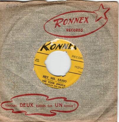 Four Angels / Judy Lynn - Hey Mr. Banjo + Hard To Get (Vinylsingle)