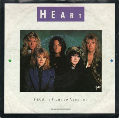 Heart - I din't want to need you + The night (Vinylsingle)