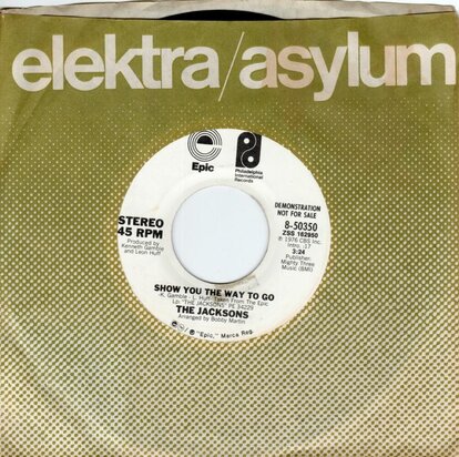 Jacksons - Show you the way to go + Blues away (Vinylsingle)