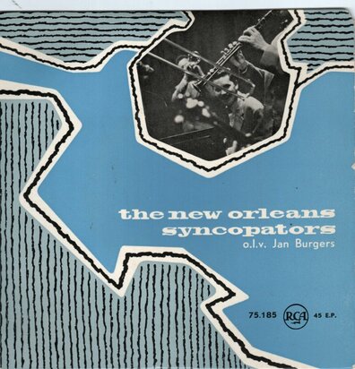 Jan Burgers and his New Orleans Syncopators - Just A Stomp (EP) (Vinylsingle)
