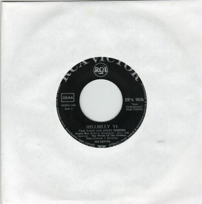 Jim Reeves - Hillbilly VI (EP) (Vinylsingle)