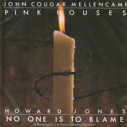 John Cougar Mellencamp / Howard Jones - Pink Houses + No One Is To Blame (Vinylsingle)