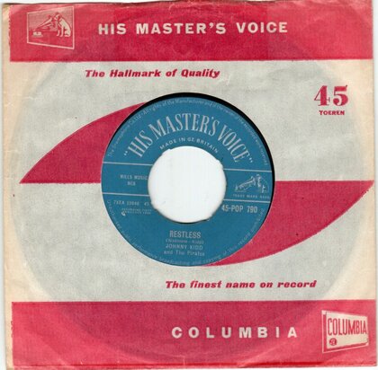 Johnny Kidd - Restless + Magic Of Love (Vinylsingle)
