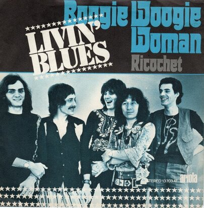 Livin' Blues - Boogie Woogie woman + Rocochet (Vinylsingle)