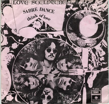 Love Sculpture - Sabre dance + Think it over (Vinylsingle)