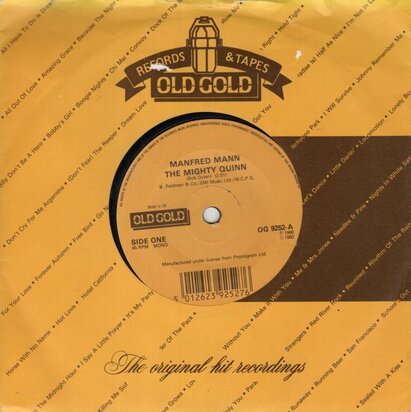 Manfred Mann - Mighty quinn + By request-Edwin Garvey (Vinylsingle)