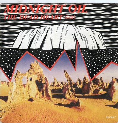 Midnight Oil - The dead heart + Kosciusko (Vinylsingle)