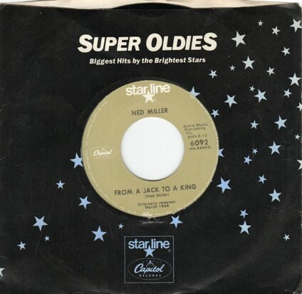 Ned Miller - From a jack to a king + Do what you do (Vinylsingle)