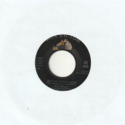 Neil Sedaka - Let's Go Steady Again + Waiting For Never (Vinylsingle)