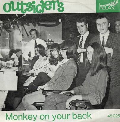 Outsiders - Monkey on your back + What's wrong with you (Vinylsingle)