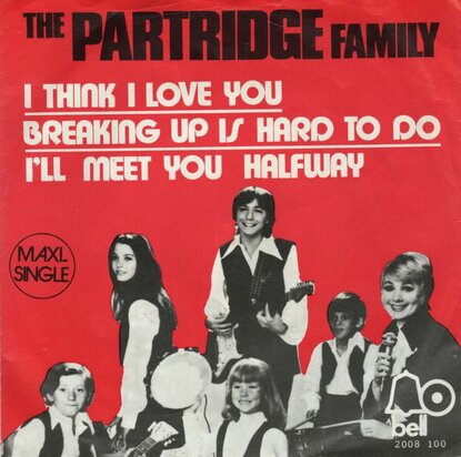 Partridge Family - I think I love you + Breaking up + I'll meet you (Vinylsingle)