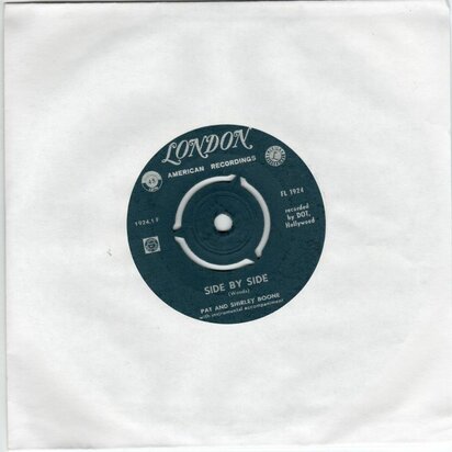 Pat Boone - Side by side + My Hapiness (Vinylsingle)