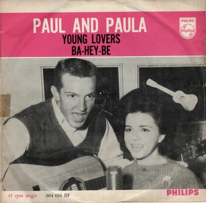 Paul & Paula - Young lovers + Ba-hey-be (Vinylsingle)