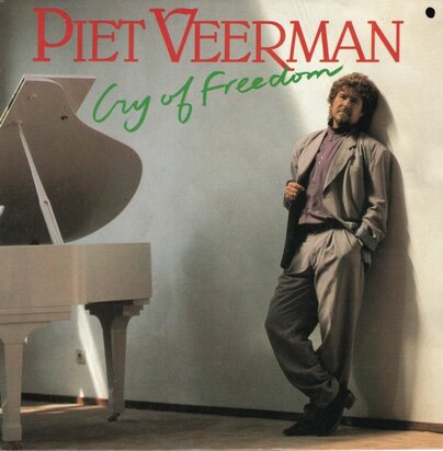 Piet Veerman - Cry for freedom + (instr.) (Vinylsingle)