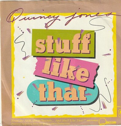 Quincy Jones - Stuff like that + There's a train leavin' (Vinylsingle)
