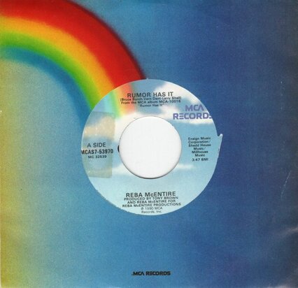 Reba McEntire - Rumor Has It + You Remember Me (Vinylsingle)