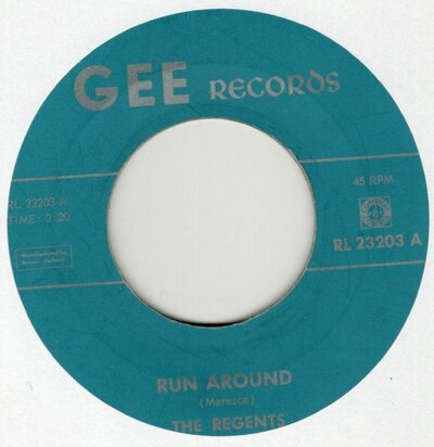 Regents - Run around + Autumn leaves (Vinylsingle)