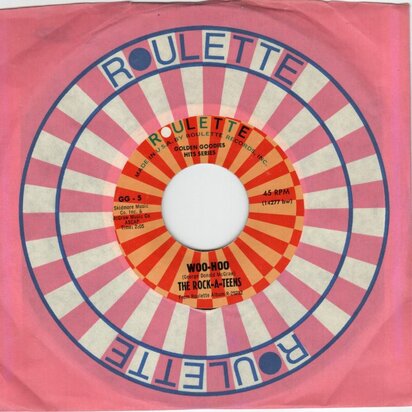 Rock-A-Teens / Regents - Woo hoo + Barbara-Ann (Vinylsingle)